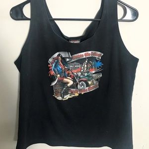 Harley-Davidson tank